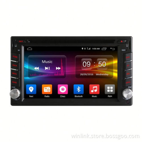 Ownice 4 core Android 6.0 car DVD GPS for NISSAN 2 din universal Built in 4G LTE 2G RAM Support steering wheel